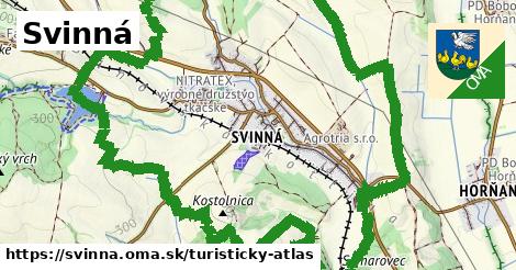 ikona Turistická mapa turisticky-atlas v svinna