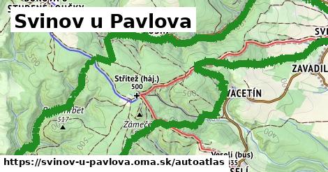 ikona Mapa autoatlas v svinov-u-pavlova