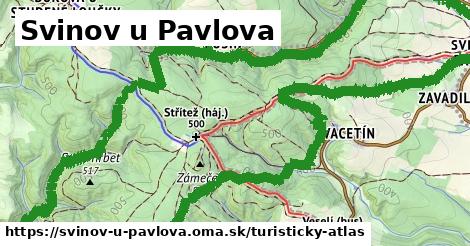 ikona Turistická mapa turisticky-atlas v svinov-u-pavlova