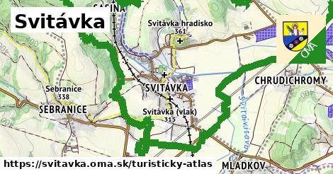 ikona Turistická mapa turisticky-atlas v svitavka