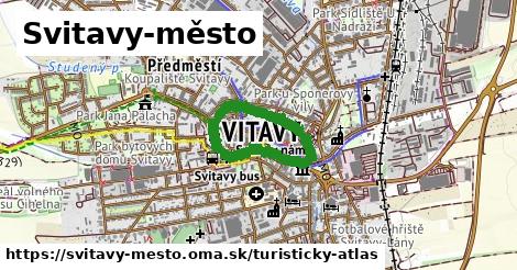 ikona Turistická mapa turisticky-atlas v svitavy-mesto