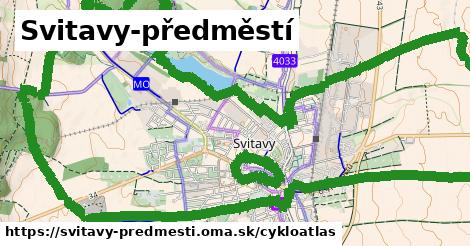 ikona Svitavy-předměstí: 14,3 km trás cykloatlas v svitavy-predmesti