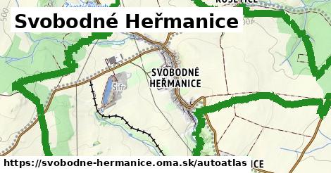 ikona Mapa autoatlas v svobodne-hermanice