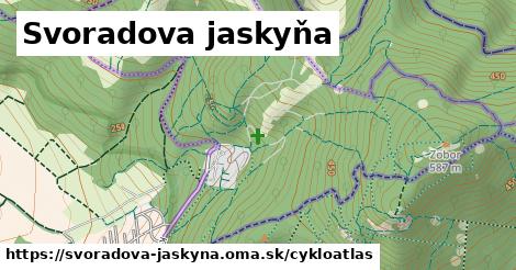 ikona Svoradova jaskyňa: 0 m trás cykloatlas v svoradova-jaskyna