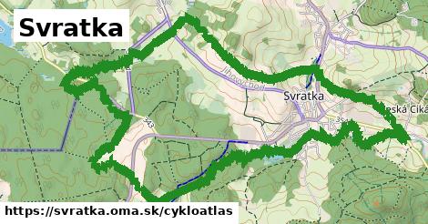 ikona Cyklo cykloatlas v svratka