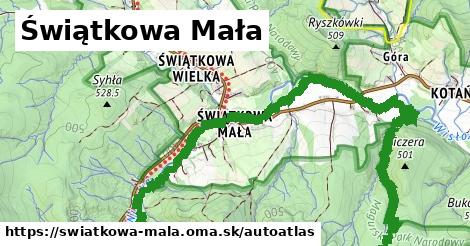 ikona Mapa autoatlas v swiatkowa-mala