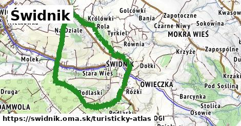 ikona Turistická mapa turisticky-atlas v swidnik