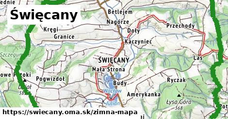 ikona Zimná mapa zimna-mapa v swiecany