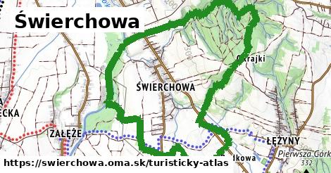 ikona Turistická mapa turisticky-atlas v swierchowa