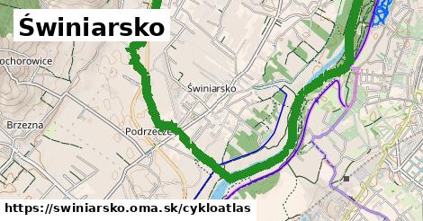 ikona Cyklo cykloatlas v swiniarsko