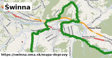 ikona Mapa dopravy mapa-dopravy v swinna