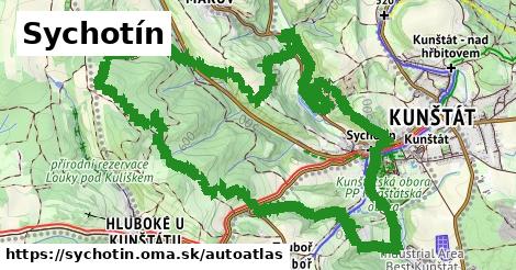 ikona Mapa autoatlas v sychotin