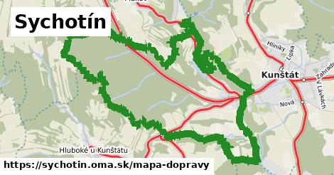 ikona Mapa dopravy mapa-dopravy v sychotin