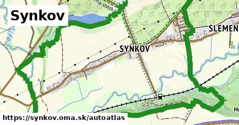 ikona Mapa autoatlas v synkov