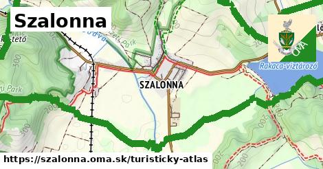 ikona Turistická mapa turisticky-atlas v szalonna