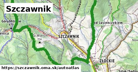 ikona Mapa autoatlas v szczawnik