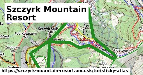 ikona Turistická mapa turisticky-atlas v szczyrk-mountain-resort