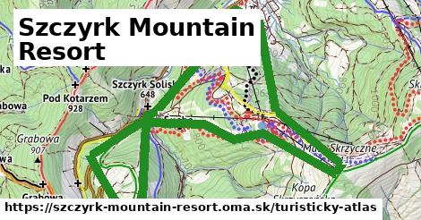 ikona Turistická mapa turisticky-atlas v szczyrk-mountain-resort