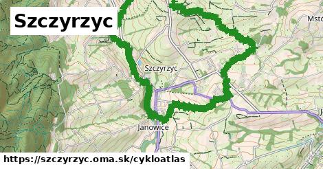 ikona Cyklo cykloatlas v szczyrzyc