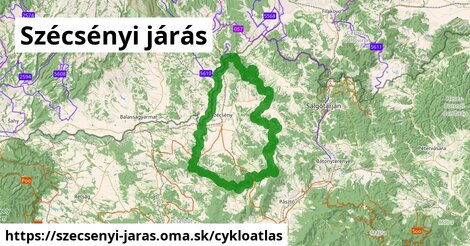 ikona Cyklo cykloatlas v szecsenyi-jaras