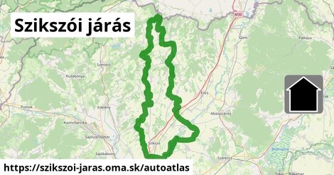 ikona Mapa autoatlas v szikszoi-jaras