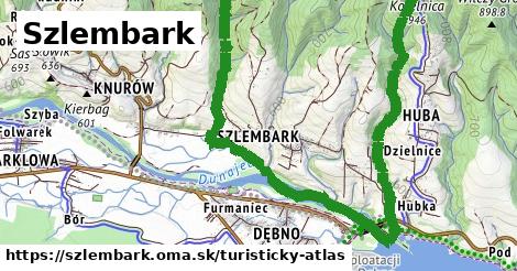 ikona Turistická mapa turisticky-atlas v szlembark