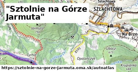 ikona Mapa autoatlas v sztolnie-na-gorze-jarmuta