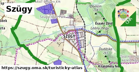 ikona Turistická mapa turisticky-atlas v szugy