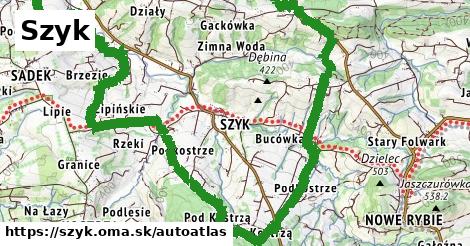 ikona Mapa autoatlas v szyk