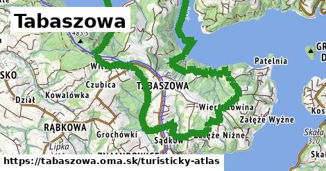 ikona Turistická mapa turisticky-atlas v tabaszowa