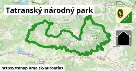 ulice v Tatranský národný park