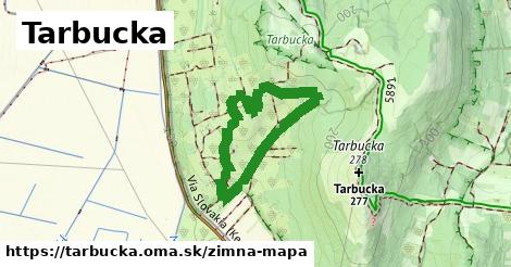 ikona Zimná mapa zimna-mapa v tarbucka