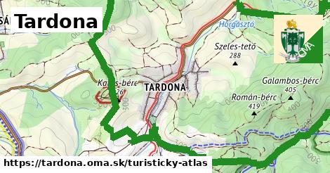 ikona Turistická mapa turisticky-atlas v tardona