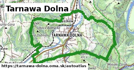 ikona Mapa autoatlas v tarnawa-dolna