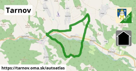 ikona Mapa autoatlas v tarnov