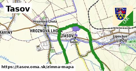 ikona Zimná mapa zimna-mapa v tasov