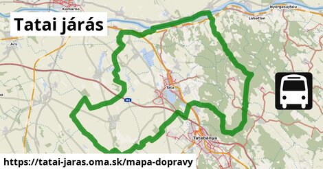 ikona Mapa dopravy mapa-dopravy v tatai-jaras