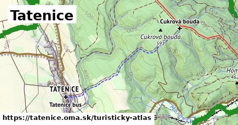 ikona Turistická mapa turisticky-atlas v tatenice