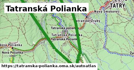 ulice v Tatranská Polianka