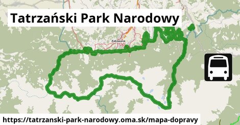 ikona Mapa dopravy mapa-dopravy v tatrzanski-park-narodowy