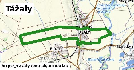 ikona Mapa autoatlas v tazaly