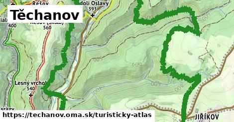 ikona Turistická mapa turisticky-atlas v techanov