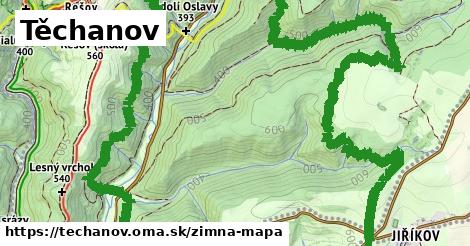 ikona Zimná mapa zimna-mapa v techanov