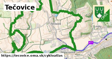 ikona Cyklo cykloatlas v tecovice