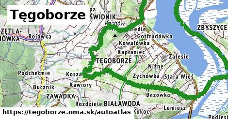 ikona Mapa autoatlas v tegoborze