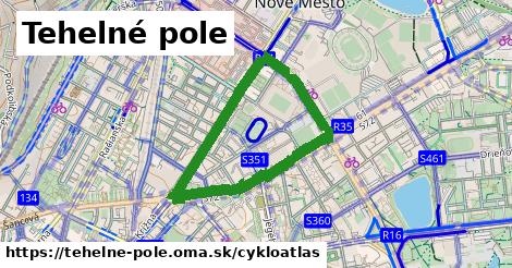 ikona Cyklo cykloatlas v tehelne-pole