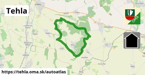 ikona Mapa autoatlas v tehla