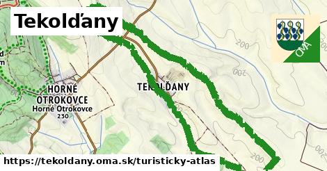 ikona Turistická mapa turisticky-atlas v tekoldany