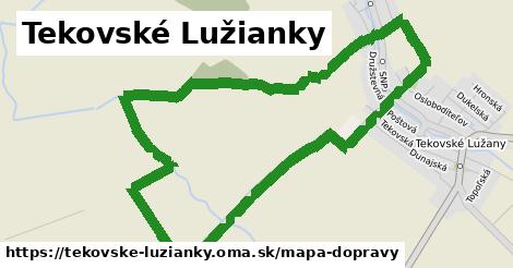 ikona Tekovské Lužianky: 0 m trás mapa-dopravy v tekovske-luzianky