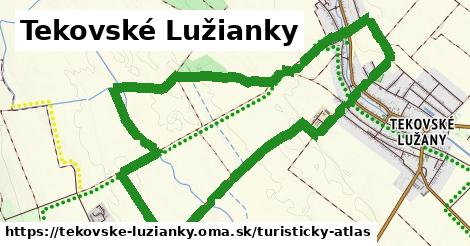 ikona Tekovské Lužianky: 0 m trás turisticky-atlas v tekovske-luzianky